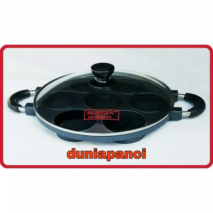 MOEGEN CETAKAN KUE MARTABAK MINI LUMPUR SURGA TEFLON ANTI LENGKET 7