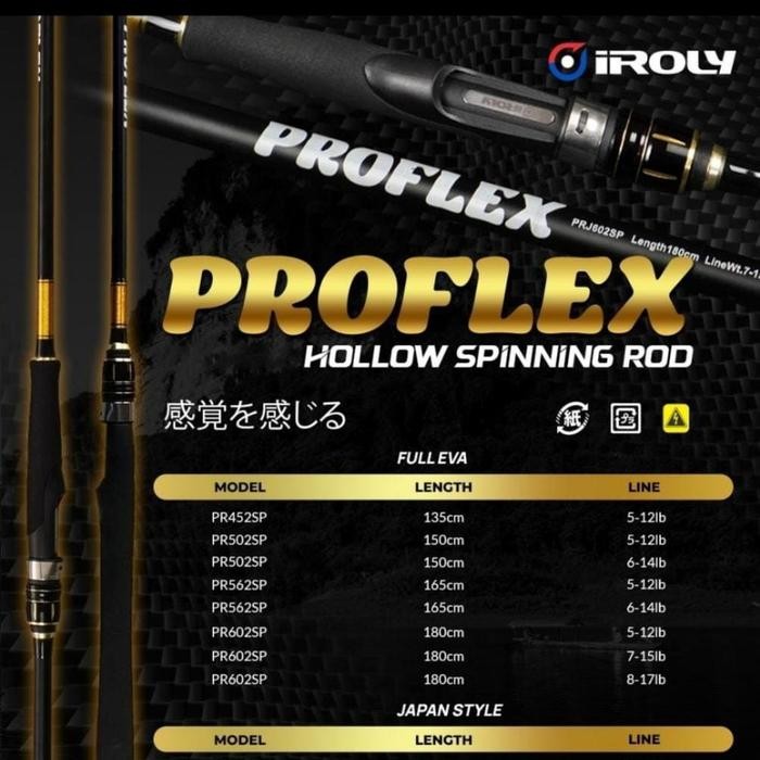 Joran Iroly Proflex 502/562/602 Carbon Japan Style