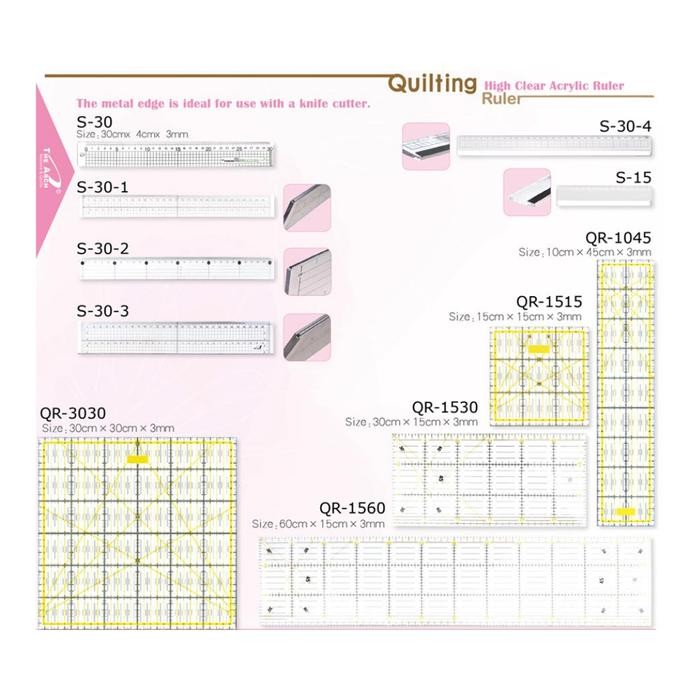 

The Arch Quilting Ruler In Cm (Centimeters) best seller
