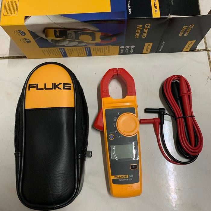Bagus Fluke 303 Tang Ampere Digital Multitester Digital Clamp Meter