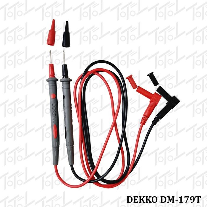 Berkualitas Dekko Dm-179T Digital Multimeter Plus Ncv Rms / Multitester Dekko Dm179T