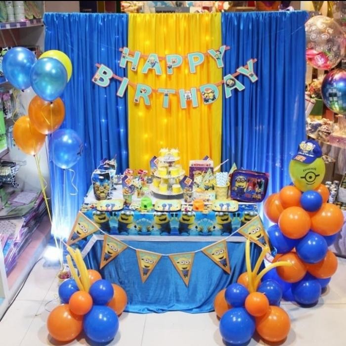 

Paket Perlengkapan Pesta Ulang Tahun - Karakter Despicable Me Minion