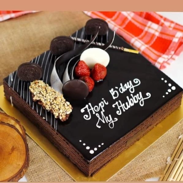 

Birthday Chocolate Cake / Kue Ulang Tahun - Black Devil 18 cm