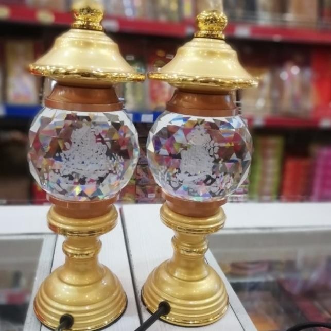 

Lampu Sembahyang Kristal 9" - Impor