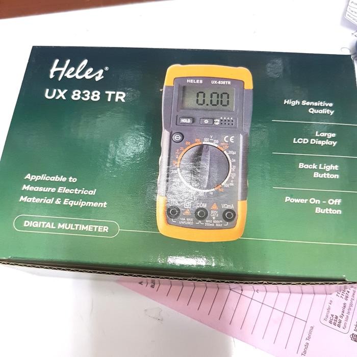 Limited Multimeter Heles Ux-838Tr