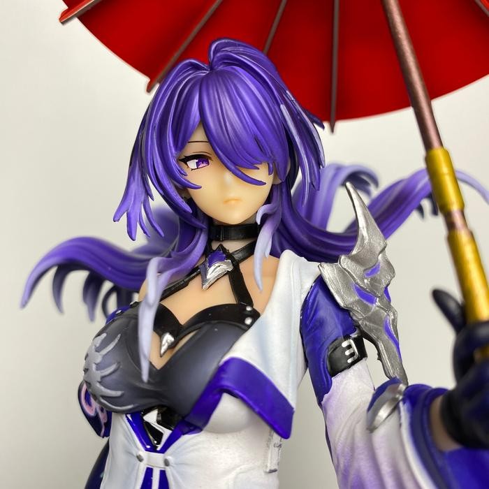 [ Foto Asli ] Statue Honkai: Star Rail Raiden Bosenmori Mei Acheron 30cm Figure Anime