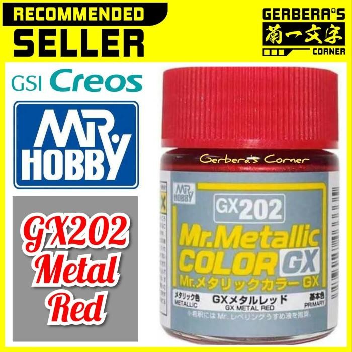 

Mr Color GX202 Metal Red - Mr. Hobby - Lacquer Paint