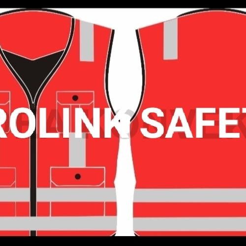 Rompi Safety Hse Super Jumbo 5Xl Xxxxl Merah Berlogo K3 Bendera Terbatas