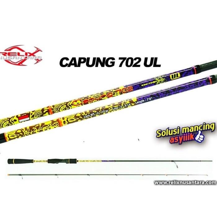 Joran Relix Nusantara Capung 702 SE Spinning 2-6lb