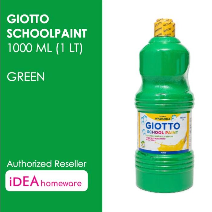 

Giotto School Paint 1000 Ml Green Hijau Cat Air Poster Washable 1 L