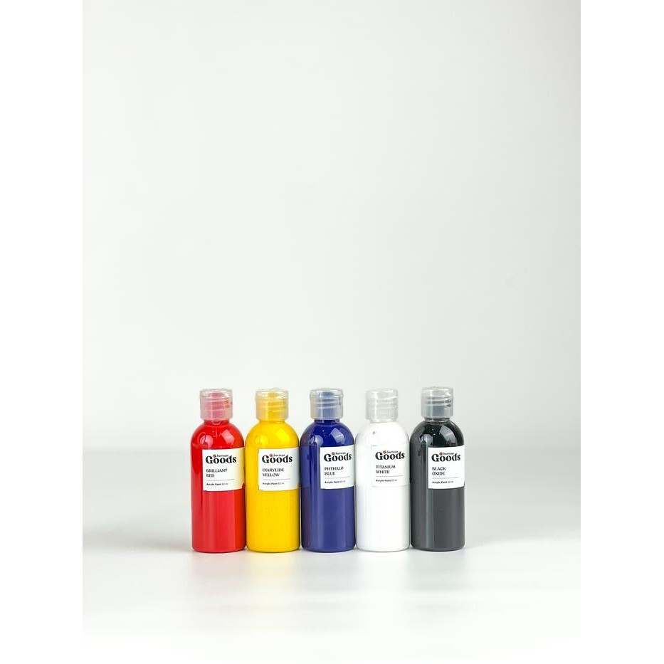 

Cat Akrilik Set - isi 5 (ukuran 60 ml)