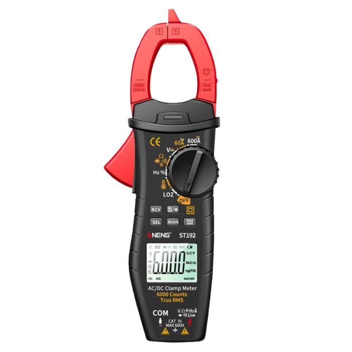 Terpopuler Tang Ampere Ac Dc Aneng St192 True Rms Clamp Meter Digital Ncv St-192