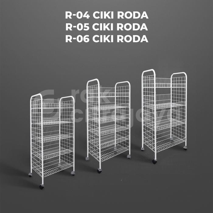 RAK CIKI SNACK JUMBO SERBAA RODA SUSUN 4/5/6 MARGO CIKI RODA