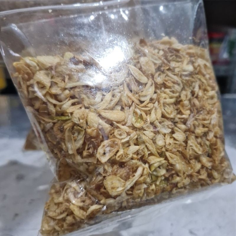 

Bawang Goreng Brebes 100 gram / Bawang Merah Goreng / Bawang Goreng Renyah / Bawang Goreng Asli Brebes / Bawang Goreng Kering