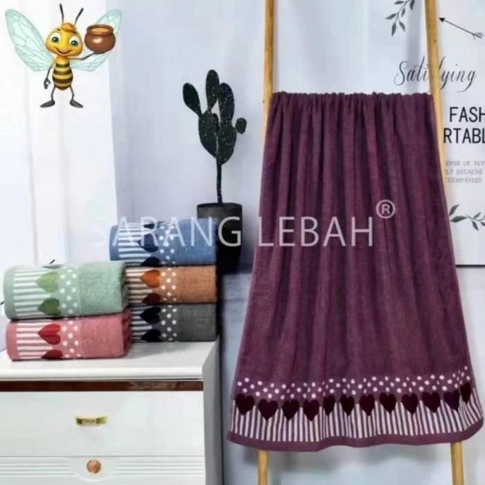 JH (Isi 4 pcs)  Handuk Anak Katun uk 50x100 Sarang Lebah