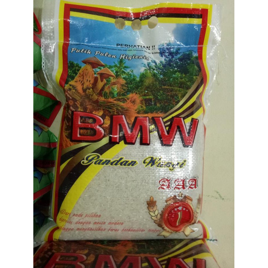 

Glx BERAS CAP BMW PANDAN WANGI SUPER 5 KG