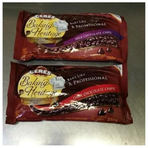 

FyZ Ceres Chocolate Chip 250gr milk/dark choco chip chocochip chocochips