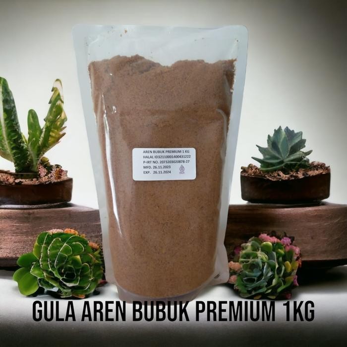 

FyZ Arenga Palm Sugar / Gula Aren Bubuk Premium / Gula Semut Ukuran 1kg