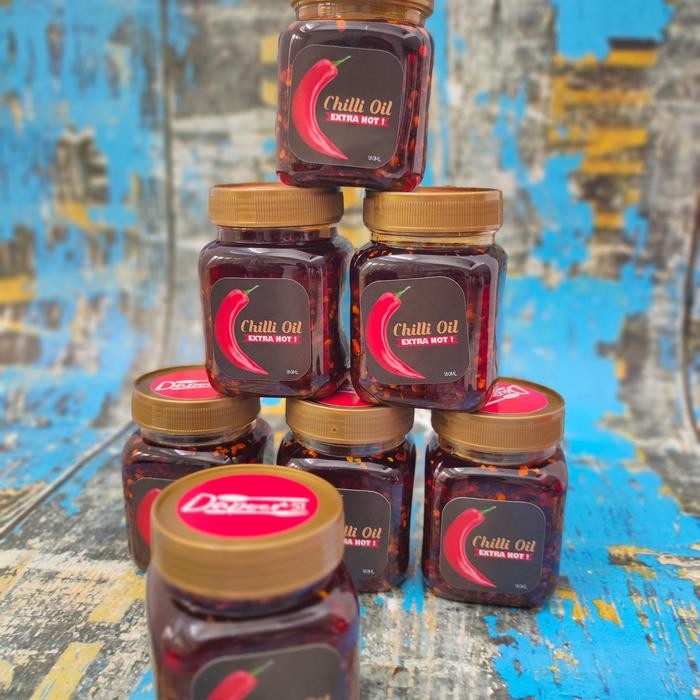 

Glx Extra Hot Chili Oil Minyak Cabe Extra Pedas 180 ml