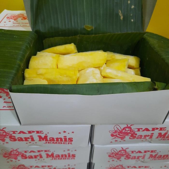 

ASLI TAPE SARI MANIS 600gr OLEH-OLEH KHAS ASLI JEMBER MAKANAN FAVT READY STOCK