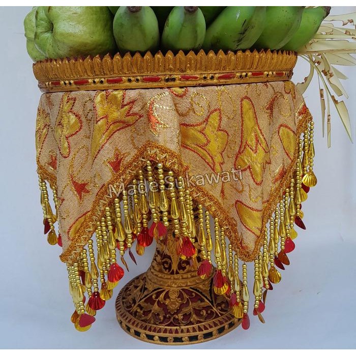 Kain variasi untuk tatakan Dulang wanci kayu bali hanya kain