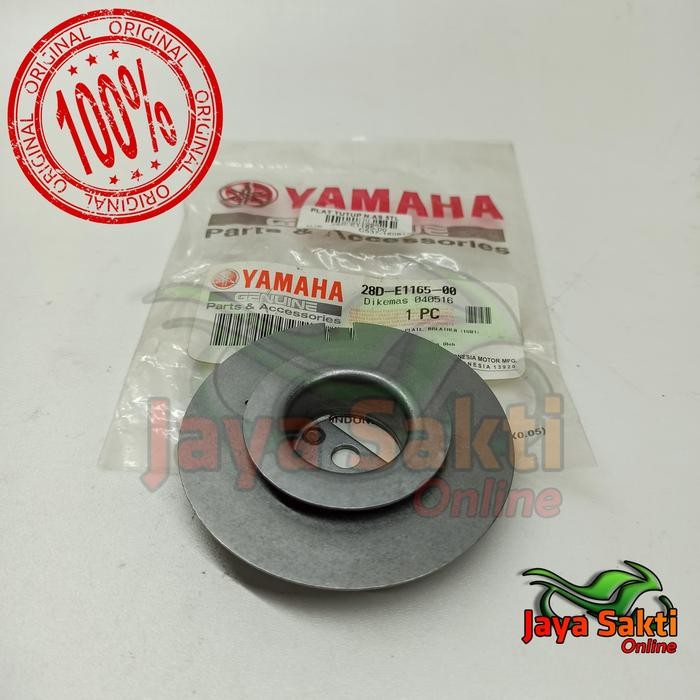 TERMURAH PLAT TUTUP NOKEN AS MIO - SOUL - FINO ASLI YAMAHA