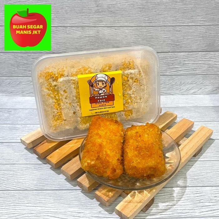 

Ger RISOL BEEF MAYO RISOL AYAM SUWIR FROZEN FOOD ISI 10 PCS