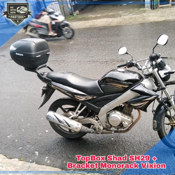 PAKET MURAH BOX MOTOR SHAD SH29 + BRACKET BREKET MONORACK VIXION OLD