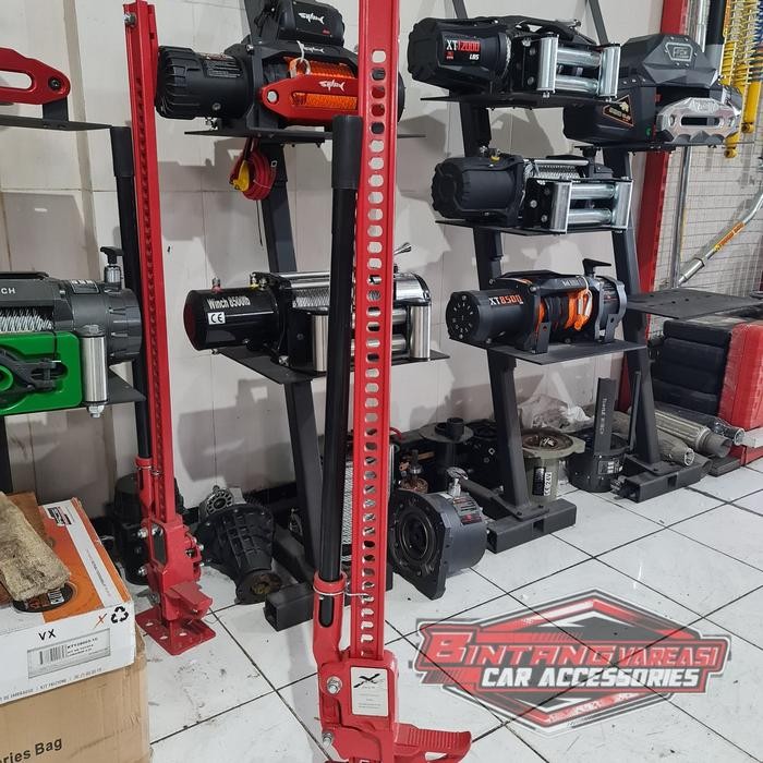 Extreme Jack 48 Dongkrak Panjang Mobil Offroad Free Karet Isolator