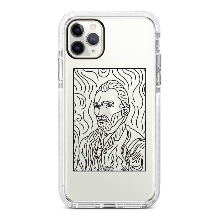 

Van Gogh Self Potrait Line Art Gratisongkir