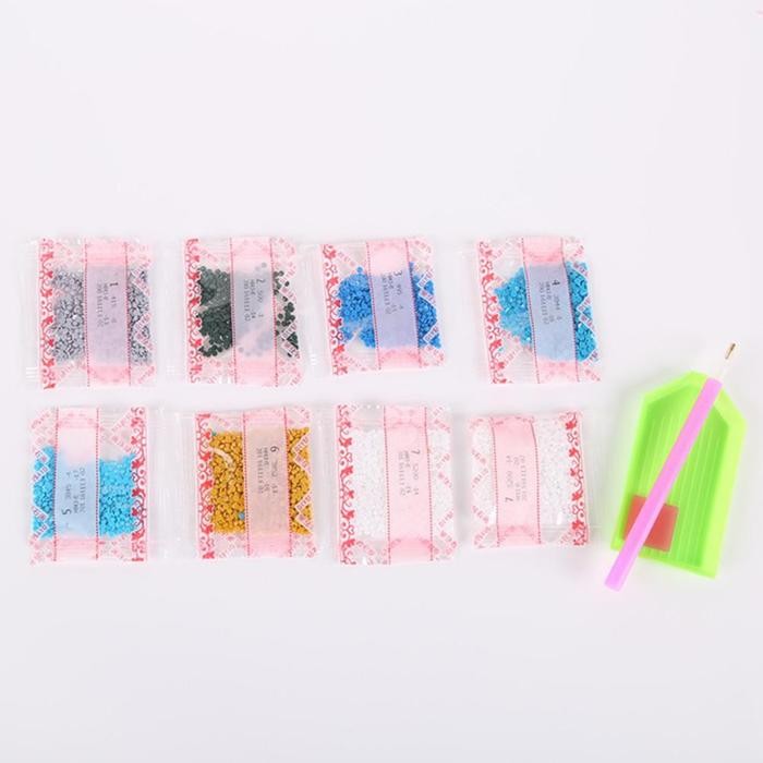 

Diamond Painting Full Round Drill Drawing Kit 5D Diy Sakura Snow Mount Gratisongkir