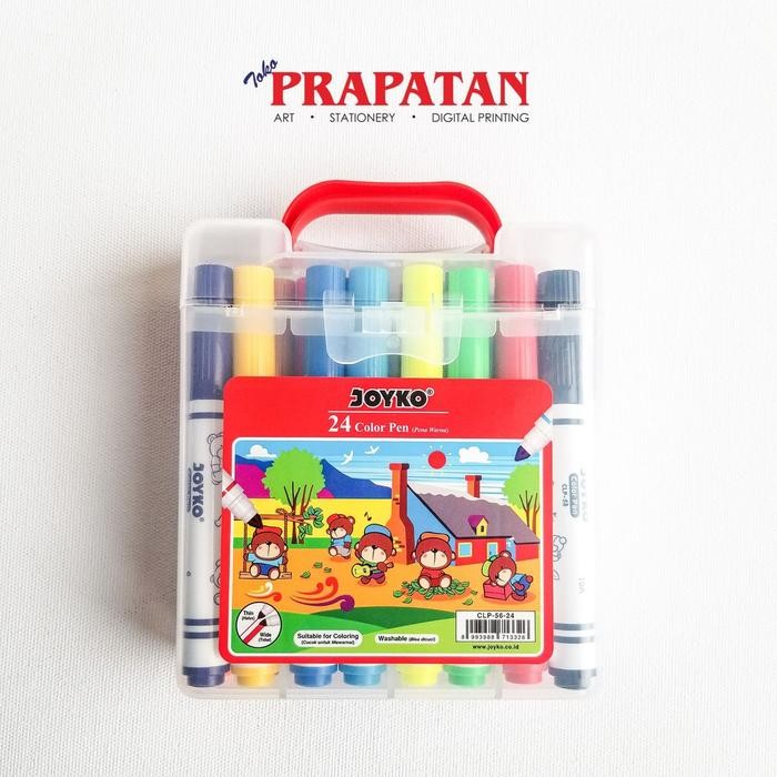 

Joyko Color Pen 24 Warna Clp-56-24 / Pena Warna Joyko Gratisongkir