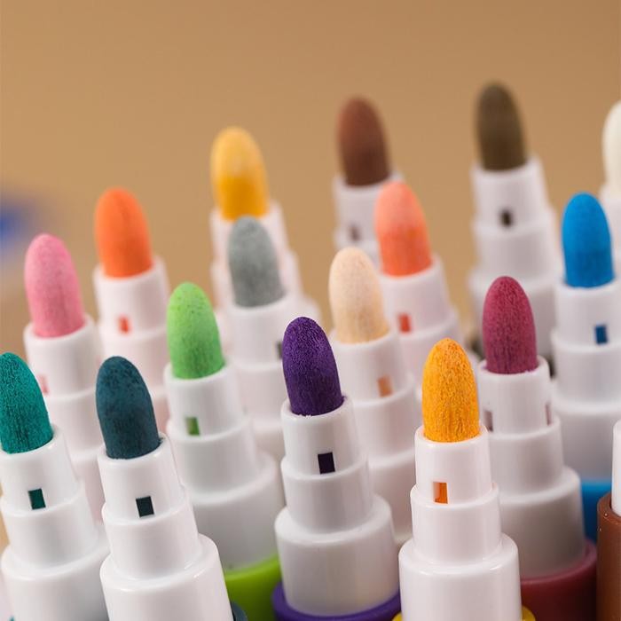 

Acrylic Marker Set 12/36/48 Warnas Marking Pen For Children'S Art Students Watercolor Pen Non