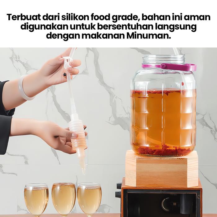 Household wine extractor, wine dispenser, self-priming siphon tube, Chinese liquor filter, a magic