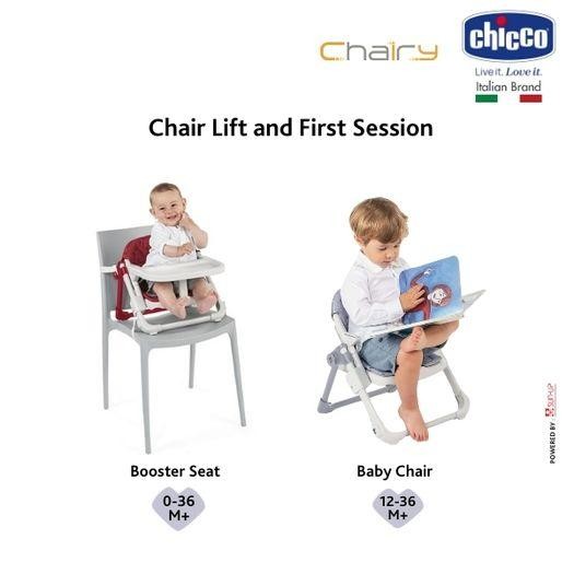 Chicco Chairy Booster Seat Meal Chair / Kursi Bayi / Kursi Makan Bayi / Kursi Mpasi Bayi / Baby Seat