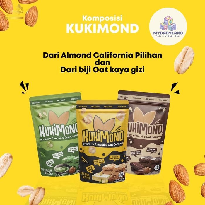 

Ger KUKIMOND Almond Oat Cookies Kue Pelancar Asi / Asi Booster Almond 180 gr Camilan Sehat Ibu Hamil