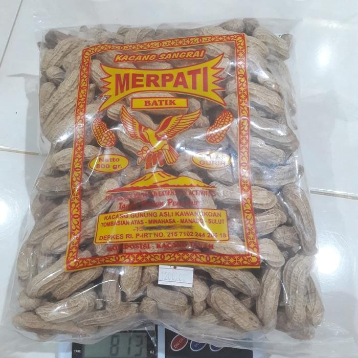 

Ger Merpati Kacang BATIK Kawangkoan Besar 800gr khas Manado