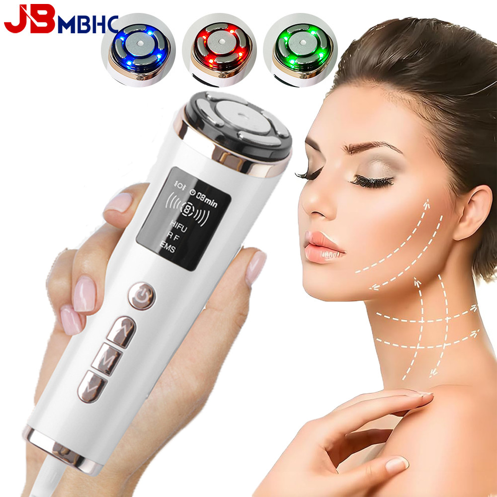 Mini HIFU Face Lifting Facial Massager HIFU Face Lifting Machine Facial Microcurrent Skin Rejuvenati