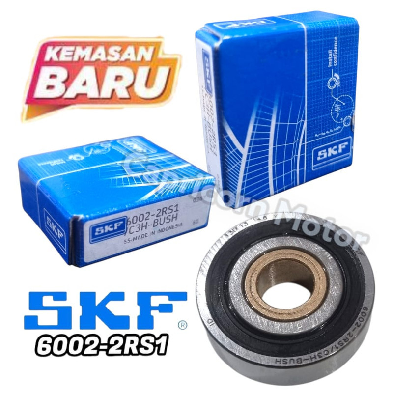 Laher BLOK BAK CVT 6002-10 2RS1 Dengan Bos BEAT VARIO SCOOPY SPACY SKF