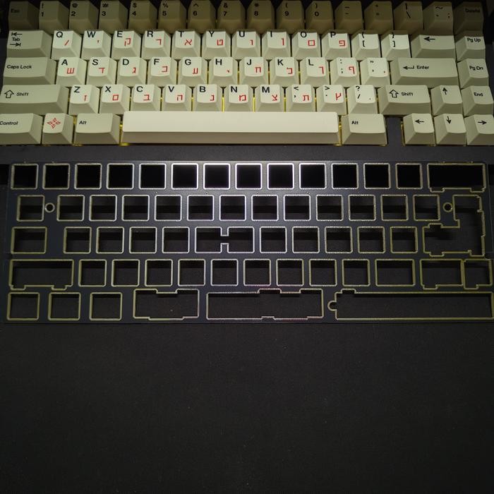 Plate FR4 Universal 60% / Universal60 / DZ60 / DYZ60 / Bakeneko60 / GK61 / GK64 / GK61 / GH60 /