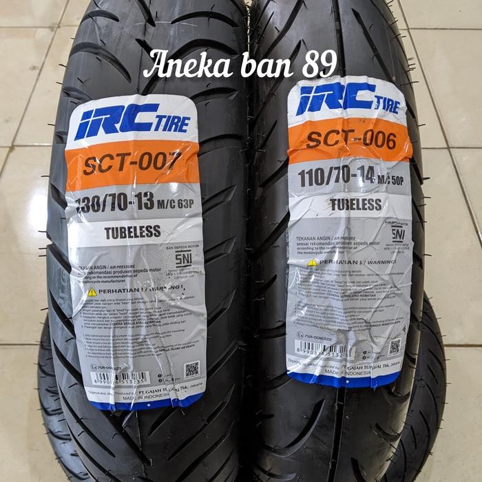 Ban Irc 130/70-13 / 110/70-14 Ban New Pcx 160 Restock