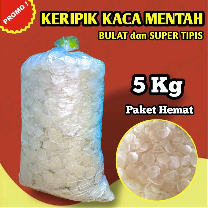 

KERIPIK KACA MENTAH MURAH KEMASAN 5.KG TERMURAH PAKET HEMAT BUAT USAHA (Harga Grosir) / Cemilan