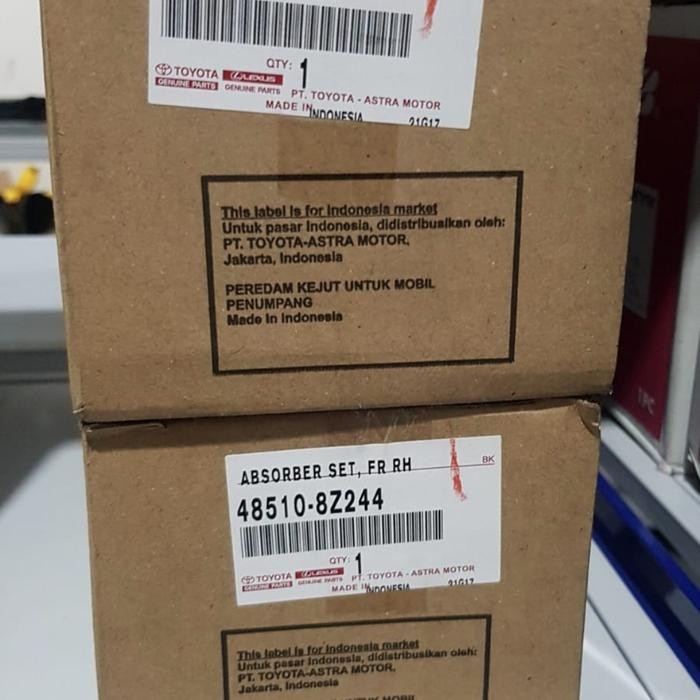 Shockbreaker Front(2pcs) TOYOTA Fortuner VRZ(2016-On)-48510-8Z244 Best Quality