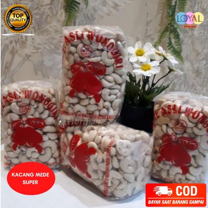 

METE MENTAH ASLI WONOGIRI KEMASAN 1000GRAM KACANG MEDE MENTE Goreng Food Msg Snacks Makanan Cemilan