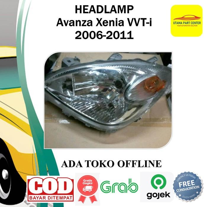 Lampu Depan Avanza Xenia Headlamp Mobil Avanza Xenia Vvt-I 2006-2011 Kode 064