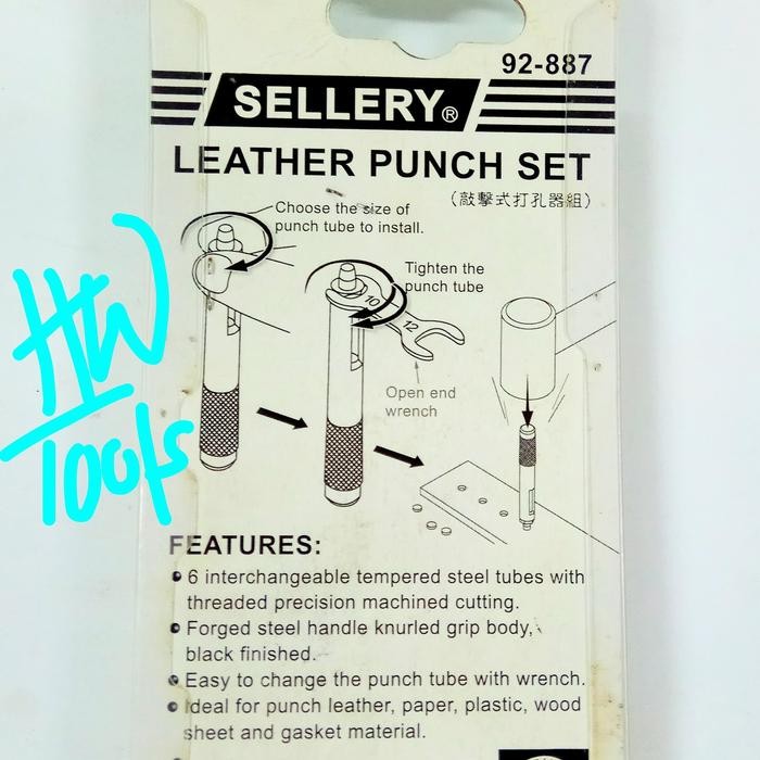 

Leather Punch Set / Alat Pelubang Sellery 92-887