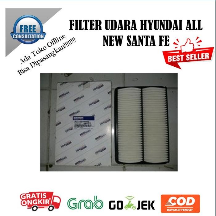 Saringan Udara Santa Fe Saringan Air Filter Udara Hyundai Santa Fe Kode 027