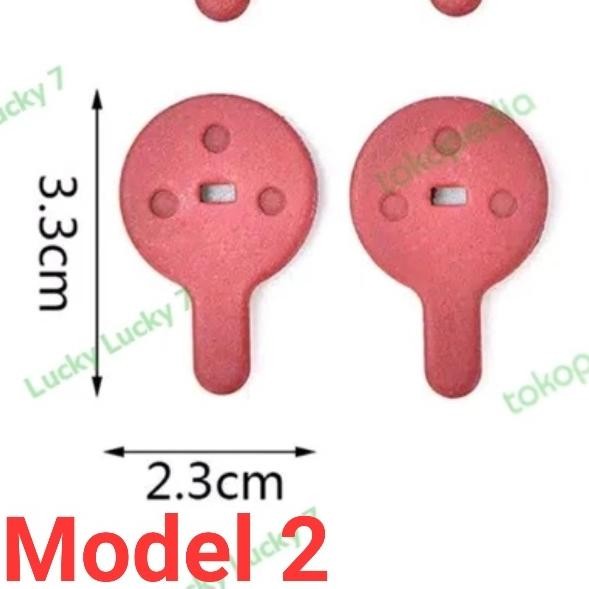 Kampas Rem Cakram Sepeda Brake Pad Sepeda Model Bulat Kampas Rem Sepeda #Gratisongkir