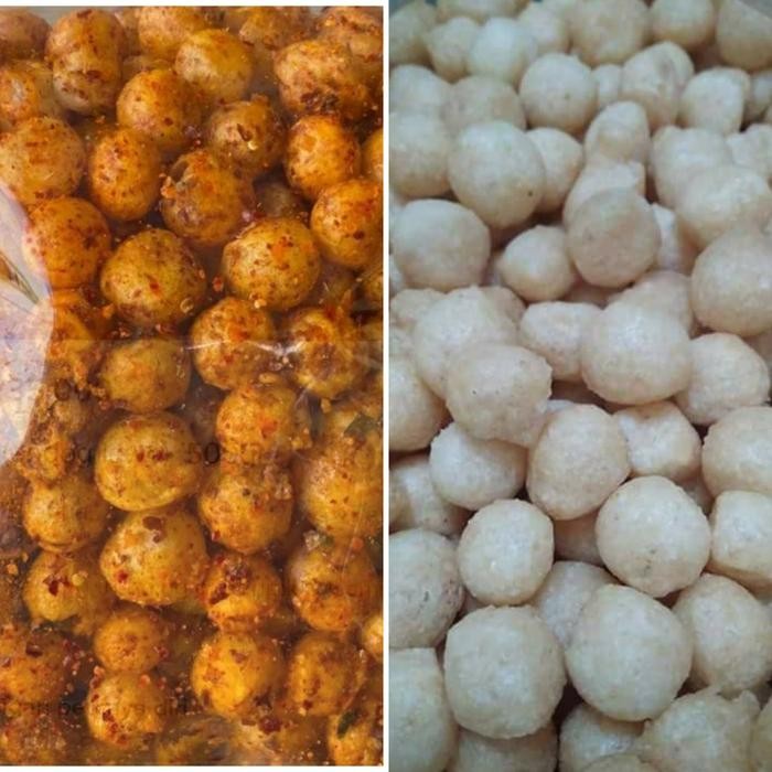 

cemilan snack viral 250gr Endog lewo emplod cimol kering