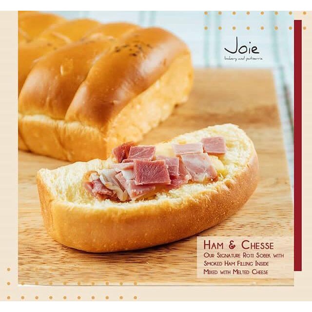 

Ham And Cheese (Pork) - Roti Sobek Joie
